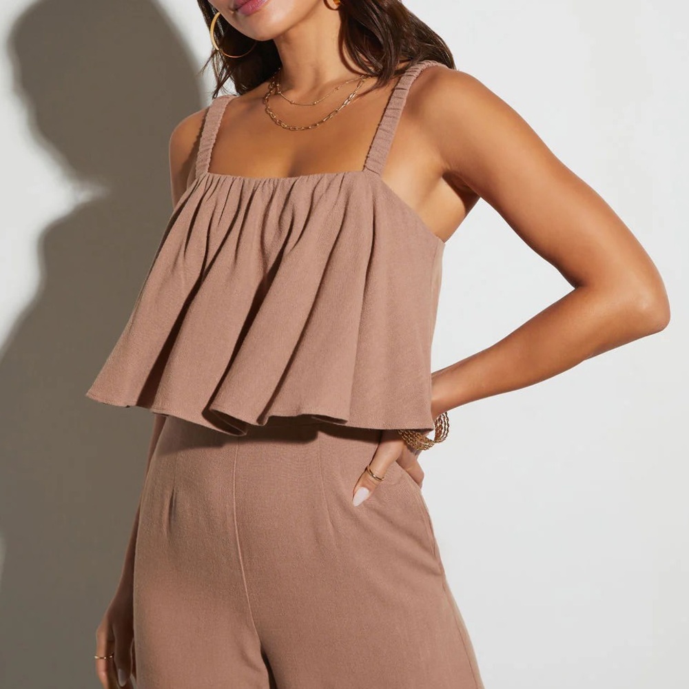 Brand new Itzel Fitted Waist Jumpsuit size M - Picture 3 of 5